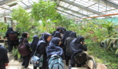 بازدید دانش آموزان مدرسه پویای دانش از دانــشکده کــشاورزی در هفته آشنایی با مــشاغل