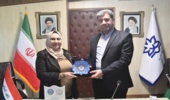بازدید گروه اعزامی دانــشگاه بغداد از دانــشکده کــشاورزی دانــشگاه ارومیه